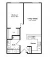 Gavelston 2d Floor Plan at Tera Apartments Kirkland, WA Gavelston 2d Floor Plan at Tera Apartments Kirkland, WA